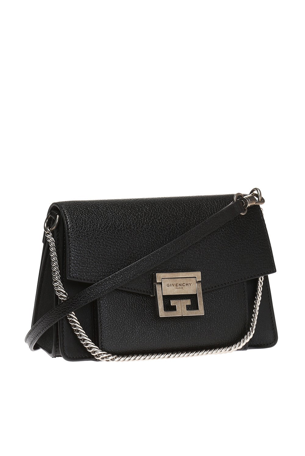 GIVENCHY GIVENCHY BLACK 'GV3' SHOULDER BAG – DEUNCLOSET