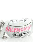 Balenciaga Graffiti Souvenir Belt Bag Leather XS