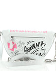 Balenciaga Graffiti Souvenir Belt Bag Leather XS