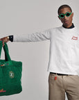 CHANEL x Pharrell Williams towel-effect tote bag