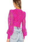 REVOLVE . Merlot Blouse