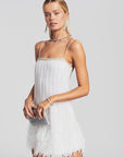 RETROFETE . RUBBINE MINIDRESS. White