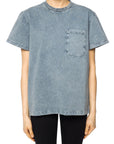 STELLA McCartney .Denim T-shirt with pocke