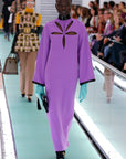 GUCCI. Dress purple