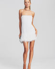 RETROFETE . RUBBINE MINIDRESS. White