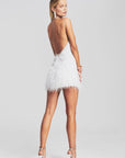RETROFETE . RUBBINE MINIDRESS. White