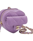 Chanel Heart Clutch With Chain