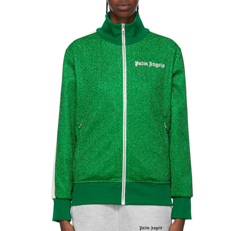 PALM ANGELS Green Polyester Track Jacket – DEUNCLOSET
