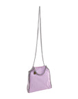 STELLA MCCARTNEY BORSA FALABELLA MINI IN POLIESTERE LILLA