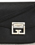 GIVENCHY GIVENCHY BLACK 'GV3' SHOULDER BAG