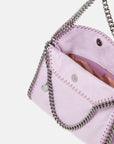 STELLA MCCARTNEY BORSA FALABELLA MINI IN POLIESTERE LILLA